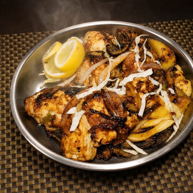 Mix Grill Assorted Kababs.