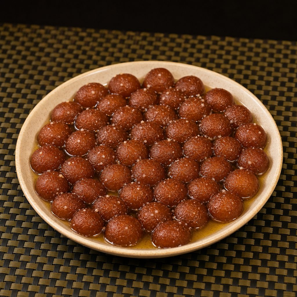 Gulab Jamun.