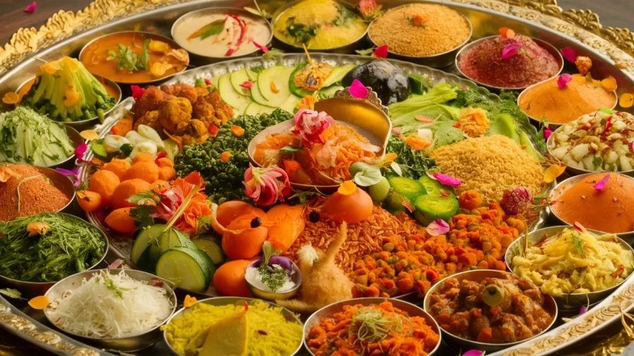 The Magnificence of the 56 Bhog Thali: An Indian Traditional Feast